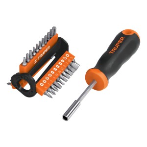 Destonillador + Juego 33 Puntas Truper 13595