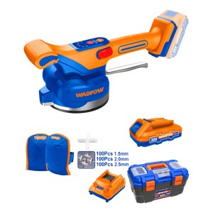 Ventosa Vibradora A Bateria 20v + Acc Wadfow Wtvm1d125