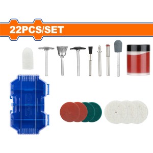 Set X 22pcs Accesorio Mini Torno 1/8 Wrr6022 Wadfow