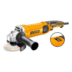 Amoladora Angular 4 1/2  Ingco Ag85038 850w - Tyt Color Amarillo Frecuencia 50/60hz