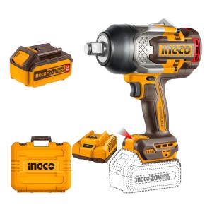 Llave De Imp Batería 3/4 1350nm C/2bate Ciwli20135- Smf Color Amarillo Frecuencia 50 Hz/ 60 Hz