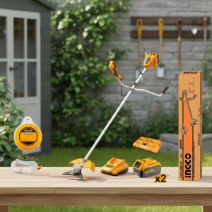 Desmalezadora P20s 20v 2 Bat 4ah Cargador Cstli202522 Ingco