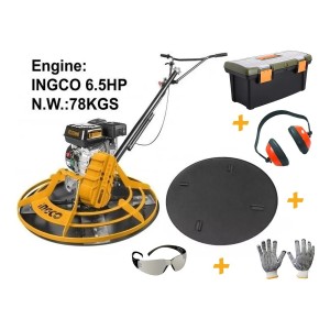 Helicoptero Alisador Hormigon 6.5hp 78kg Ingco Gpt361-2