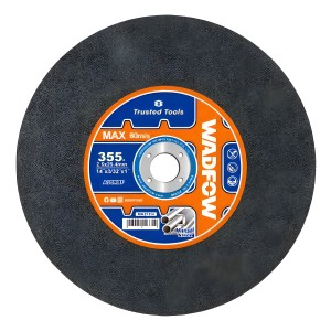 Disco Corte Sensitiva 14 PuLG X 2.5 Mm Wadfow Color Negro