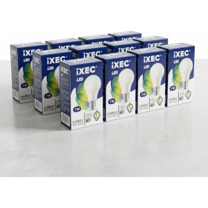 Lampara Led 7w Fría Ixec X12 Unidades