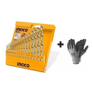 Juego De Mechas Para Metal Profesional 19pcs Ingco + Regalo