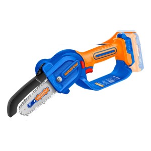 Mini Motosierra 5 20v Wadfow Wclp556 + Accesorios
