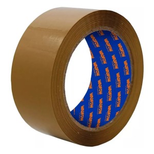 X 10 Cinta De Empaque Marrón 50m X 48mm Wadfow Wpn1h25 - Lnf