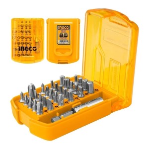 Juego 29 Punta Taladro Atornillador Torx Phillips Ingco Lnf