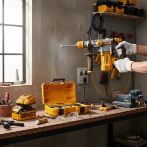 Rotomartillo A Bateria 20v 3 Funciones Crhli202882 Ingco Obs