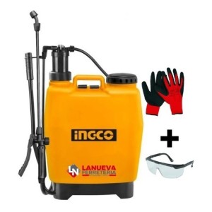 Pulverizador Fumigador 16lt Mochila Ingco Hspp4161 Desinfect