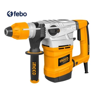 Ff Rotomartillo Ingco Rh18008 Sds Plus 1800w 7jou Industrial Color Amarillo Frecuencia 50 Hz/60 Hz
