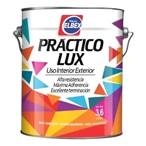 3.6l Pintura Esmalte Sintetico Blanco Satinado Elbex