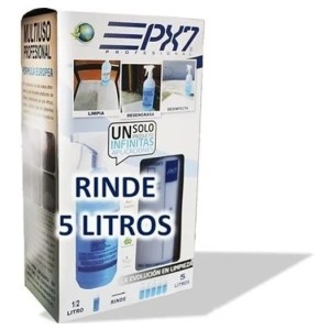 Limpiador Px7 Desengrasa Cuero Fungicida Aluminio Plastico