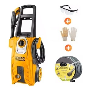 Ff Hidrolavadora Ingco 150bar 1800w Profesional Hpwr18008 Naranja