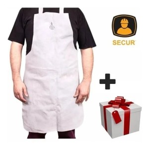 Delantal De Soldar Cuero Descarne Secur