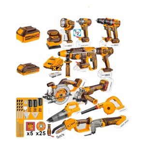 Kit Titan Ingco A Bateria Completo - L N F