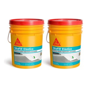 Membrana Liquida Sikafill Elástico Varios Colores 20+20 Kg