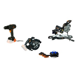 Combo Carpintero Profesional Black Series 2 Lusqtoff