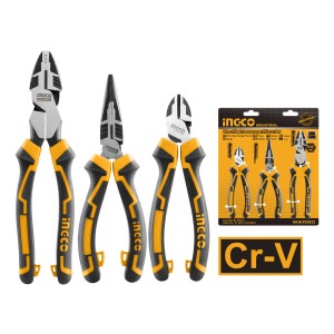 Juego 3 Pinzas 9.5 8 7 Universal Alicate Pinza Pta Fin Ma