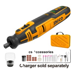 Mini Torno 8v Tipo C Con Valija + Accesorios Ingco Cmgli0801