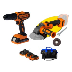 Combo Básico Profesional Lusqtoff Amoladora + Atornillador