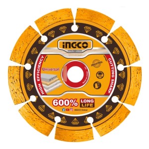 Disco Diamantado 9 P/corte Humedo Y Seco Ingco Dmd072301