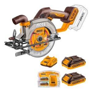 Sierra Circular 20v 140mm Brushless Ingco Csli1402 + Bat/car