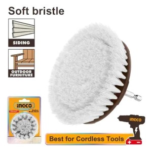 Cepillo 4 P Taladro Cerdas Suaves Ingco Wcbs1401