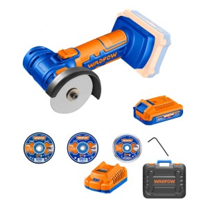 Mini Amoladora 20v + Accesorios + Valija Wadfow Wlap573
