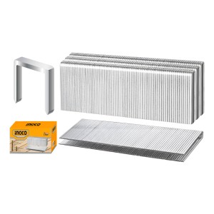 Grampas Grapas 40mm Caja 3000 Unidades Ingco Ast18403 Color Gris