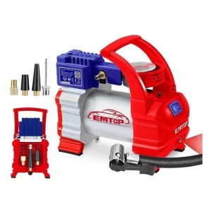 Compresor Simple Aire Mini Batería Portátil 140 Psi Auto