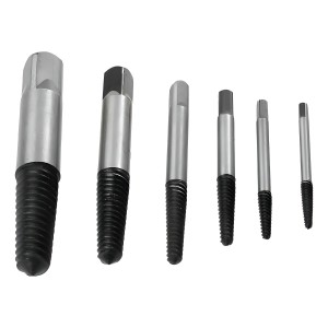 Kit 6 Contra Macho Extractor De Tornillos Ingco Ase106