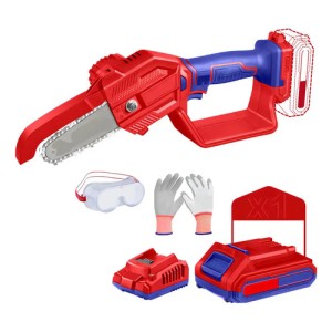 Motosierra 20v Mini 5 C/bat 1x2ah Emtop Rojo