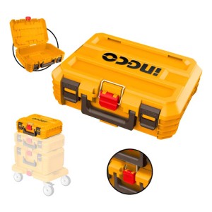 Caja Herramientas 16 Apilable Broche Plastico Ingco Pbxs101