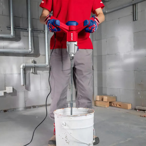 Mixer mezclador eléctrico de pintura Emtop 1400w M14 - Imagen 4