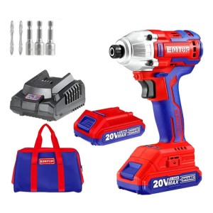 Atornillador Impacto Bl 20v 170nm C/bat 2x2ah. Rojo 50/60