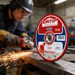 Discos Corte Metal Inoxidable Emtop 115mm 1mm 100