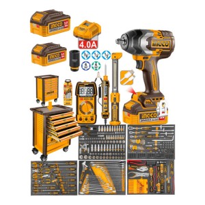 Set 369 Herramientas + Accesorios Ingco Htcs283962