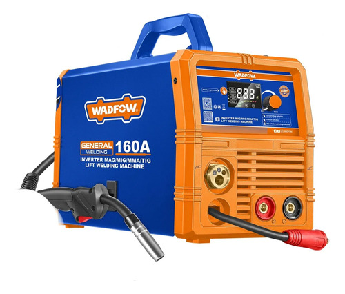 Soldadora Inverter Mag/mig/mma/tig 160a Acce Wadfow Wgtm1a16