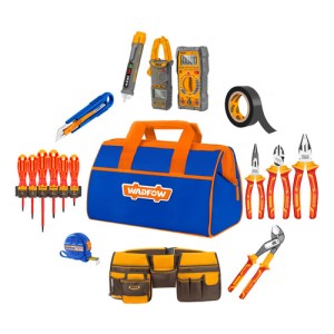 Kit Bolso Wadfow Herramientas Ingco - 3 _ L N F
