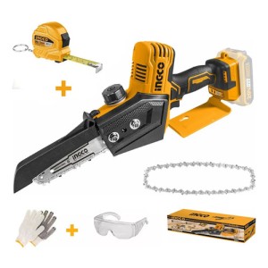 Mini Motosierra 20v S/n Bat/carg Ingco Cgsli2068 Lnf + Obsq