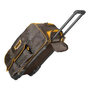 Bolsa De Herramientas Marrón Con Ruedas Ingco Hrrtb2715 De 2