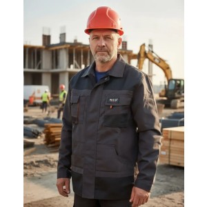 Campera Camisa Trabajo Reforzada Con Bolsillos Safety