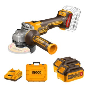 Amoladora 20v Bl + 2 Bat 4ah + Obsequios Discos Cagli2211542
