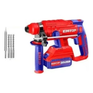 Rotopercutor 20v S/bat 1,5j Elrh202201 Emtop Rojo 60