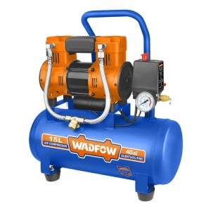 Compresor De Aire 15lt 1.5hp Libre De Aceite Wadfow Wap1a15