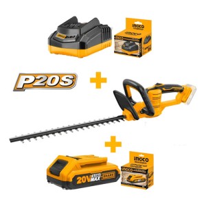 Kit Corta Cerco Chtli200181 + Bat + Carg 20v P20s Ingco Lnf