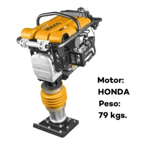 Apisonador 79kg Motor Honda 5.5hp Ingco Grt75-1