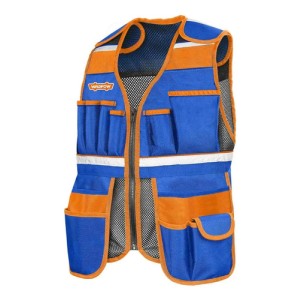 Chaleco Porta Herramientas 11 Bolsillos Wadfow Wtg6105 Azul